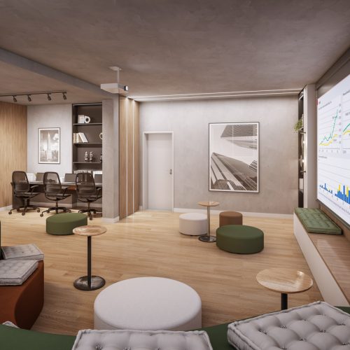 Coworking e Espaço multimídia