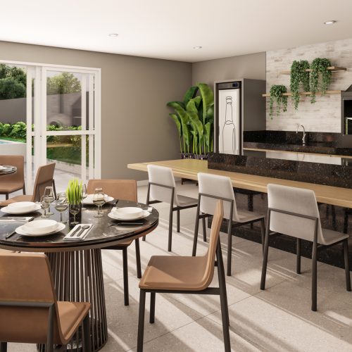 Espaço família grill e spa