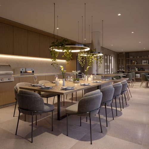 Sky Gourmet com espaço vinho