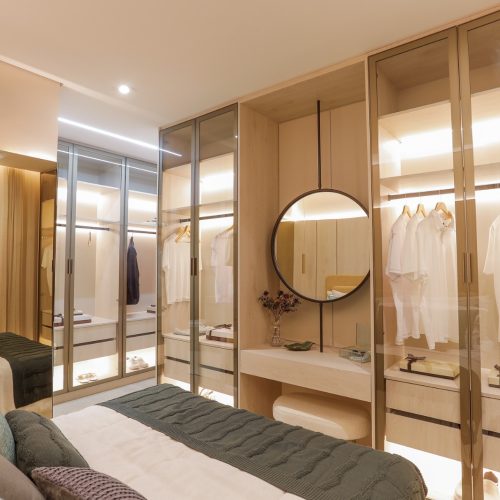 Suíte Master vista closet