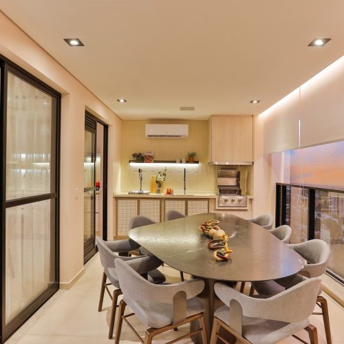 Varanda Gourmet churrasquira a gás