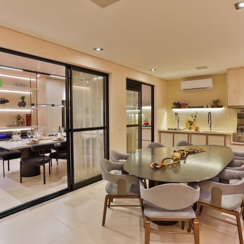 Varanda, sada de jantar